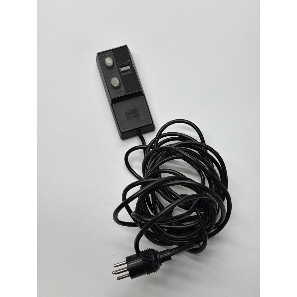 Kodak Carousel Projector Wired Remote Control Forward Reverse Focus 5-Pin Black